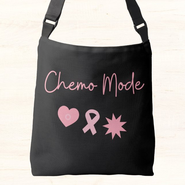 Chemo Mode Bag, kemoterapi Tote Bag Axelväska (Chemo Mode crossbody bag)