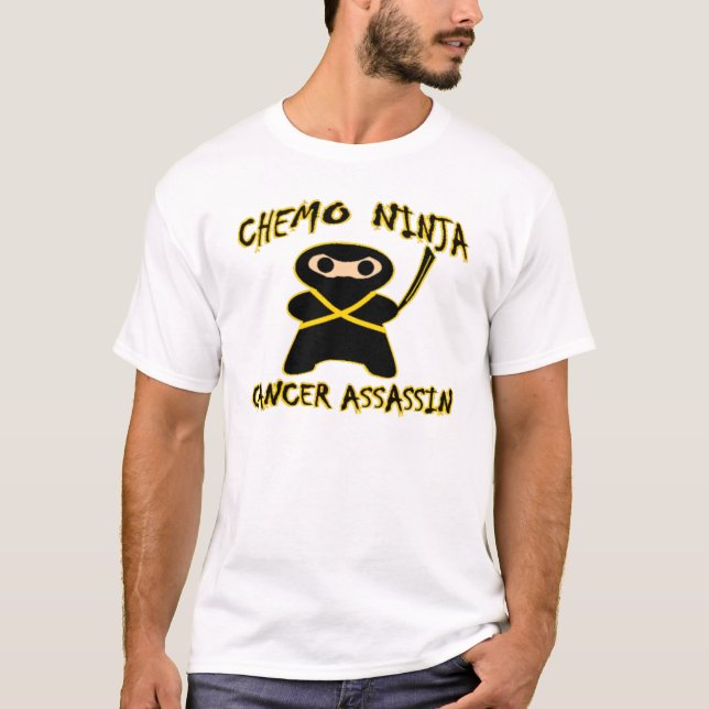 Chemo Ninja älskar Pittsburg T-shirt (Framsida)