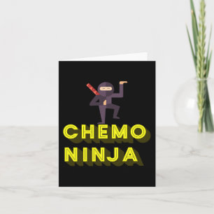 Chemo Ninja Kids Cancer Awareness Month Kort