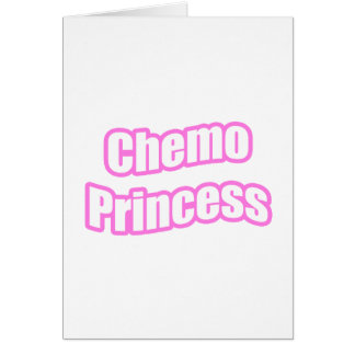 Chemo Princess Hälsningskort