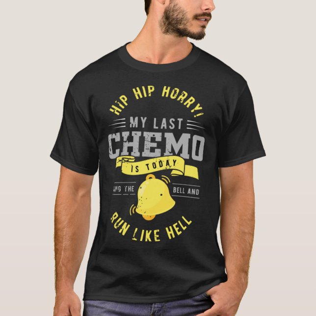 Chemo Radiation or My last Radiation is today Ring T Shirt (Framsida)
