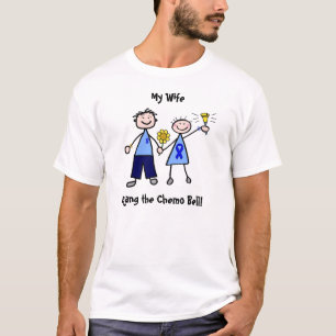 Chemo sätta en klocka på - koloncancerkvinnan t-shirt