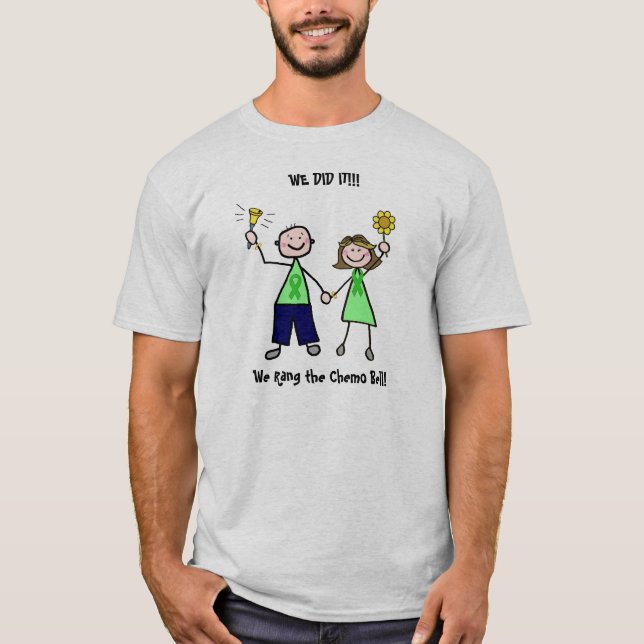 Chemo sätta en klocka på - manen för bandet för tee shirt (Framsida)
