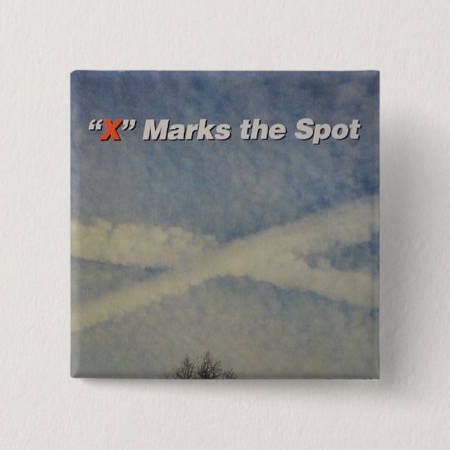 Chemtrail-knapp Knapp (Framsida)