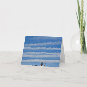 Chemtrail Notecard Kort