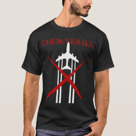 Chemtrails är den fla mörka tshirten tee