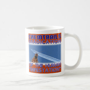 Chemtrails - Eradication av människorna Kaffemugg