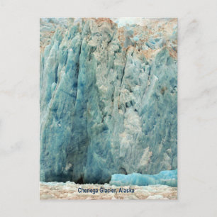 Chenega-glacären, Alaska Vykort