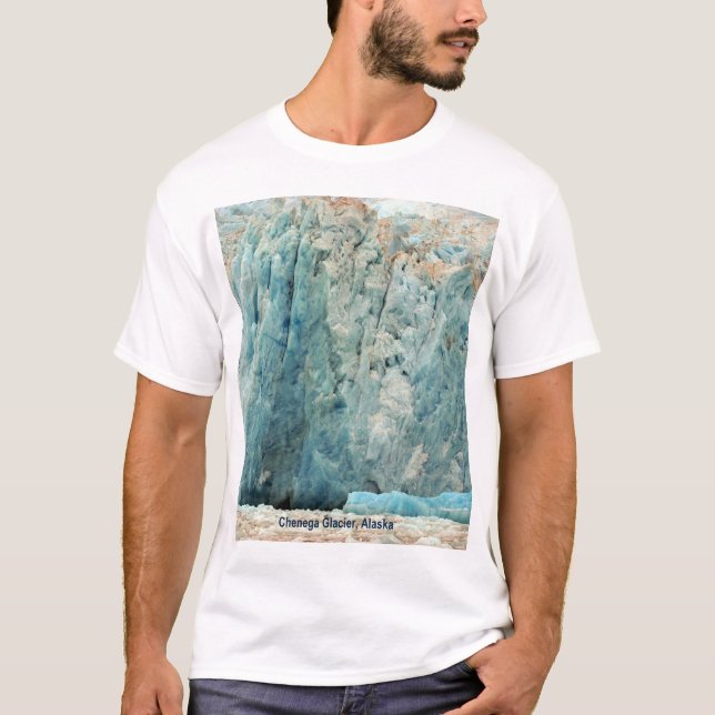 Chenega Glacier, Alaska Tee (Framsida)