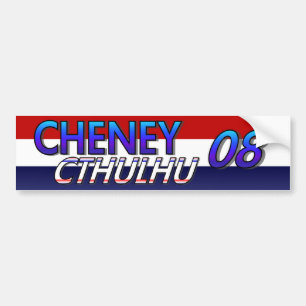 Cheney Cthulhu 08 klistermärke