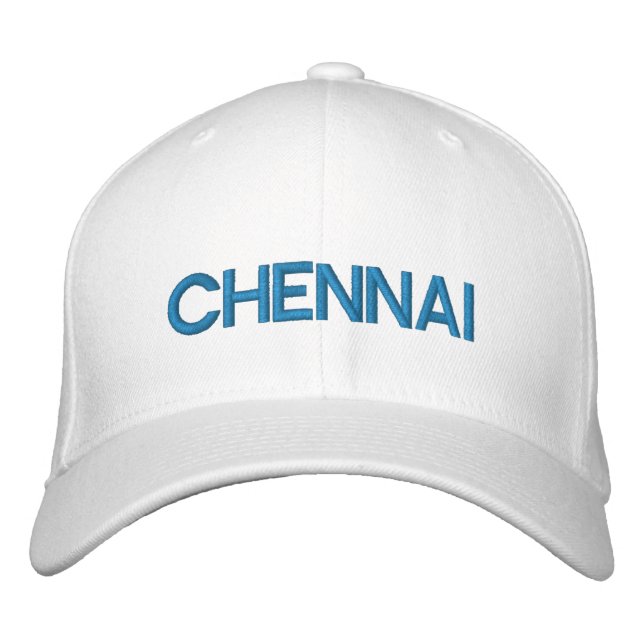 Chennai Cap Broderad Keps (Framsida)