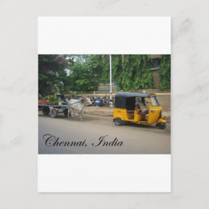 Chennai, Indien Vykort