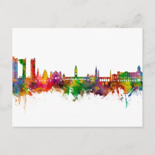 Chennai Skyline India Vykort