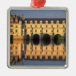 Chenonceau Slott, Cherfloden, Loir-et-Cher, Julgransprydnad Metall