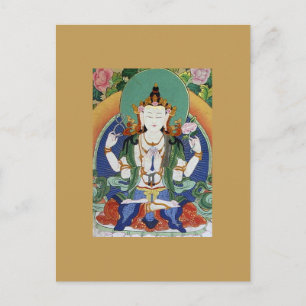 Chenrezig Bodhisattva av medlidande Vykort