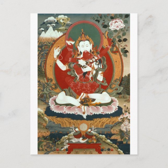 CHENREZIG GYALWA GYATSO VYKORT (Framsida)