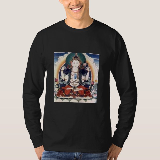 chenrezig tee shirt (Framsida)
