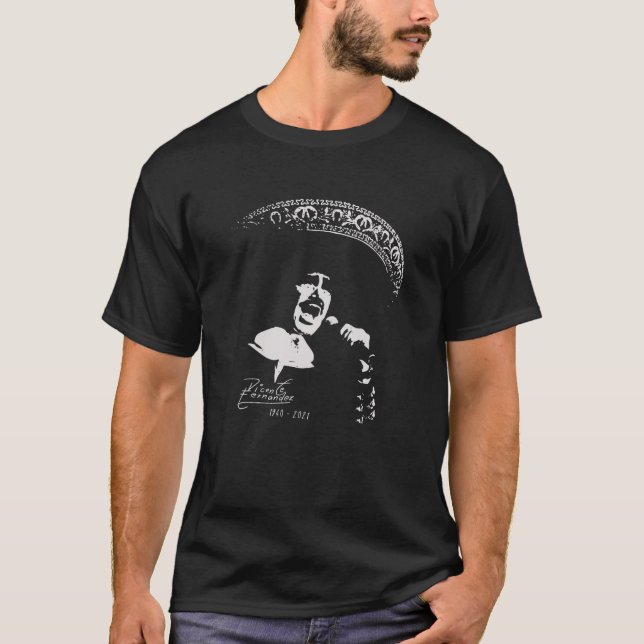 Chente Vicente Fernandez - Pero Sigo Siendo El-Rey T Shirt (Framsida)