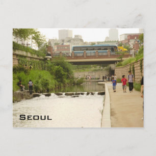 Cheonggye Stream Vykort