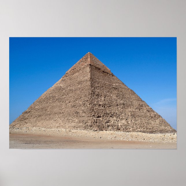 Cheopspyramiden - Kairo, Egypten Poster (Framsidan)