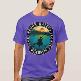 Chequamegon Vatten Flopay Wisconsin Kayaking T Shirt