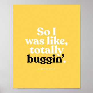 Cher Horowitz - Cluless - jag var som om Poster