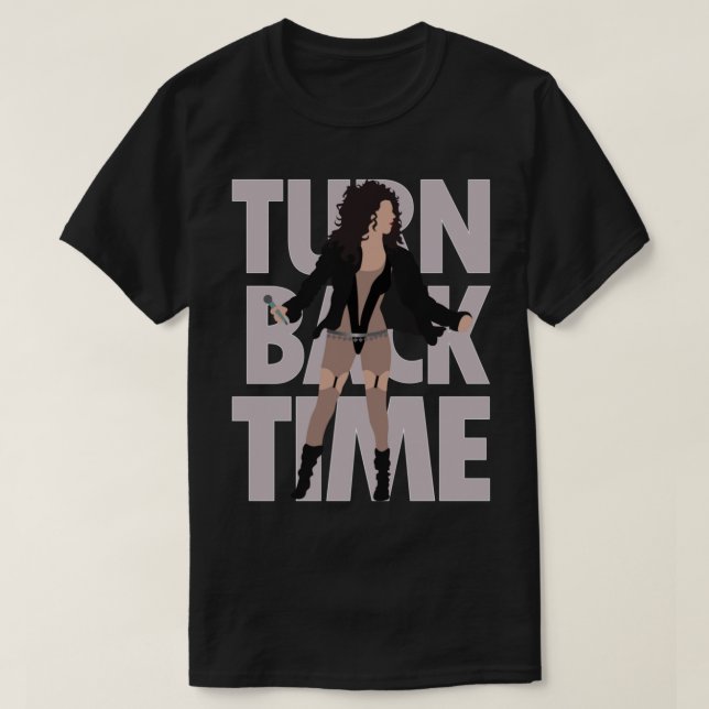 Cher - Turn back time Classic T-Shirt (Design framsida)