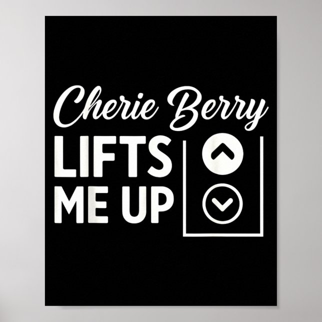 Cherie Berry Lifts Me Up  Poster (Framsidan)