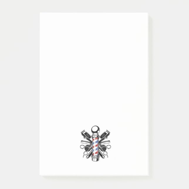 Cherie Huntley The Barber Collection Post-it Block (Framsida)