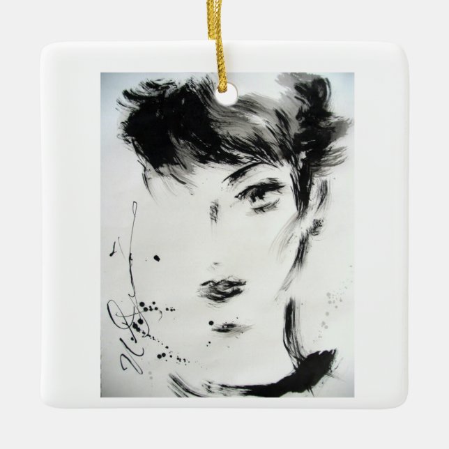 Cherie Julgransprydnad Keramik (Framsida)