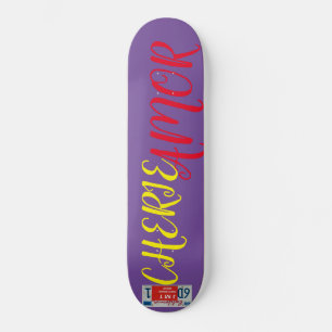 CHERIE KÄRLEK Skateboard/JMT USA Mini Skateboard Bräda 18,5 Cm