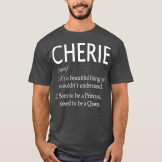 Cherie Namn Gift 154 T Shirt