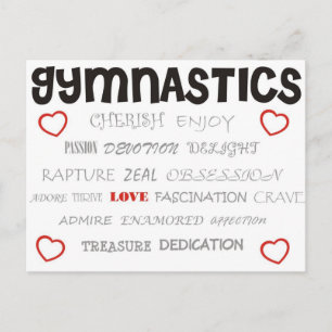 Cherish Gymnastics Vykort
