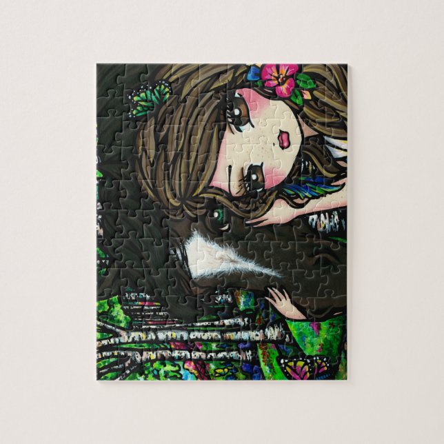 "Cherish Morgan och" hästpussel Hannah Lynn Pussel (Vertikal)