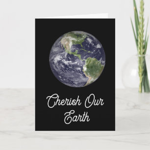 Cherish our Earth: Blank Kort