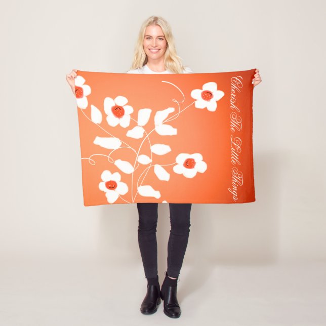 Cherish The Little Sak Fleecefilt (På plats)