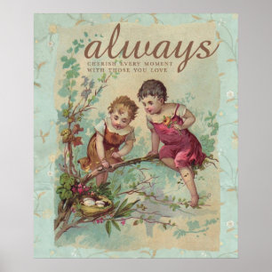 Cherish Varje ögonblick Poster