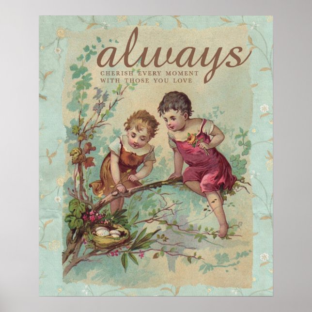 Cherish Varje ögonblick Poster (Framsidan)