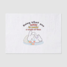 Cherish Your Passions - En Mysigt Bunnys påminnels