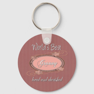 Cherished Granny Nyckelring