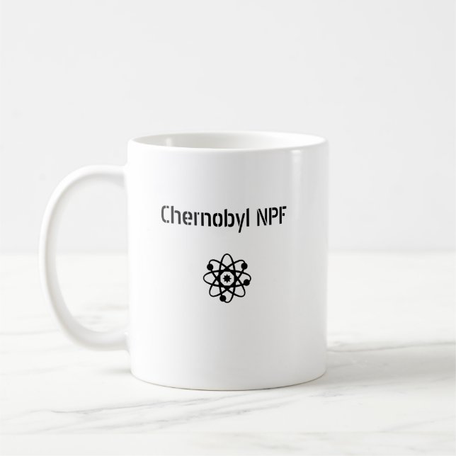 Chernobyl - anställd av månaden kaffemugg (Vänster)