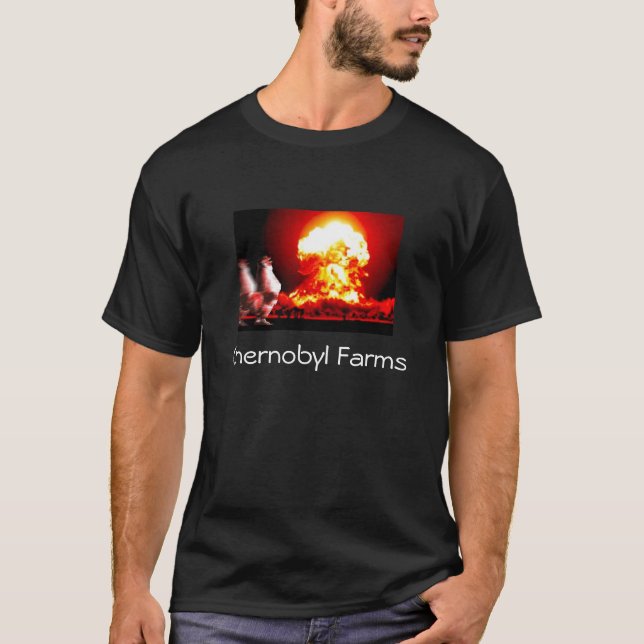 Chernobyl lantgårdar tee shirt (Framsida)
