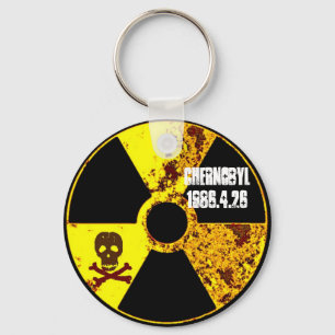 Chernobyl minnes- anti kärn- nyckelring