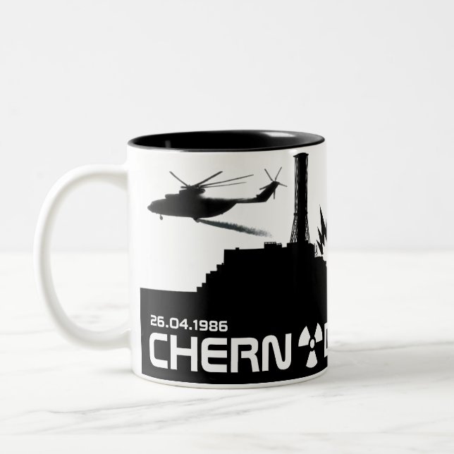 Chernobyl Mug / Tasse Två-Tonad Mugg (Vänster)