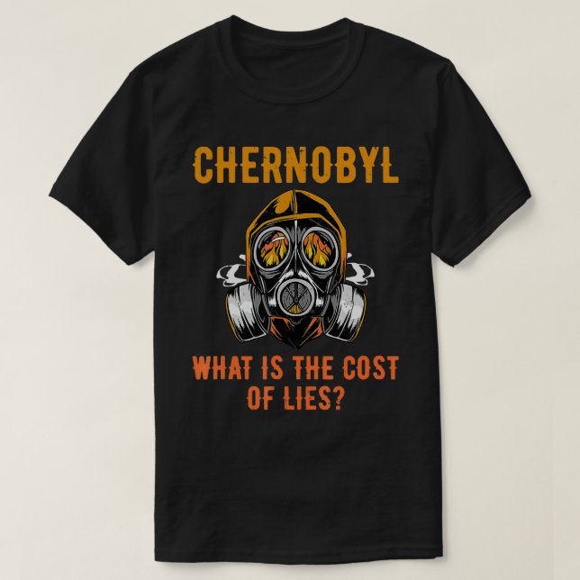 Chernobyl Tschernobyl 1986 Radioactive Explosion R T Shirt (Design framsida)