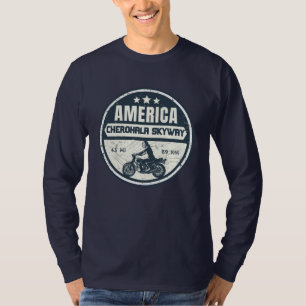 Cherohala Skyway Tennessee till North Carolina T Shirt