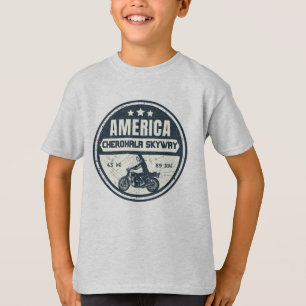 Cherohala Skyway Tennessee till North Carolina T Shirt