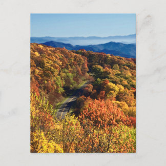 cherohala skyway vykort