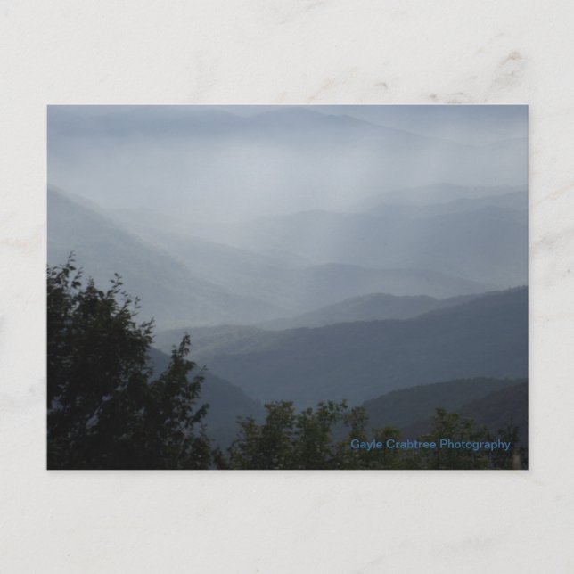 Cherohala Skyway-vykort: Tennessee, NC Vykort (Framsida)