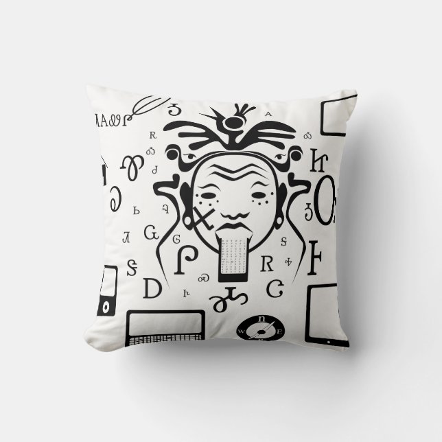 Cherokee ᏣᎳᎩᎠᏈᏍᏙ kudder kudde (Framsida)